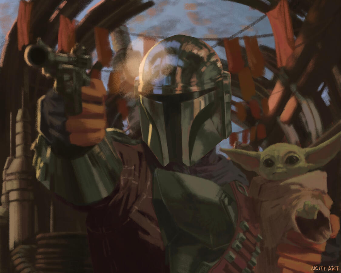Mandalorian and Grogu