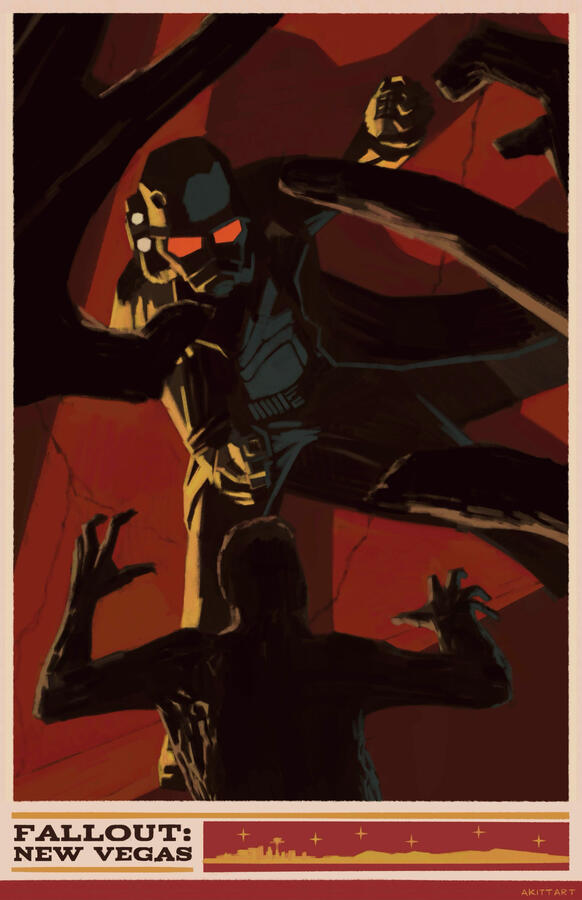 Fallout New Vegas Poster