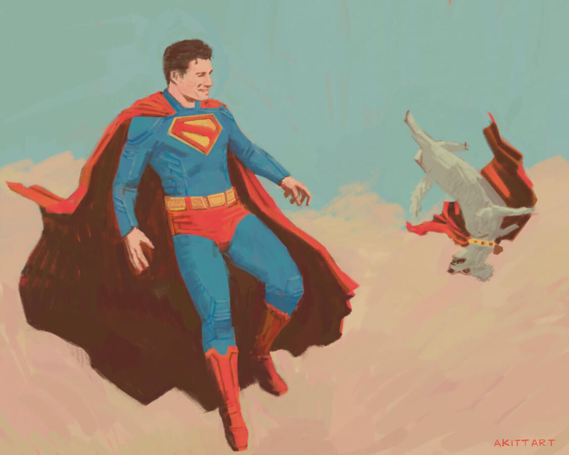 Superman and Krypto