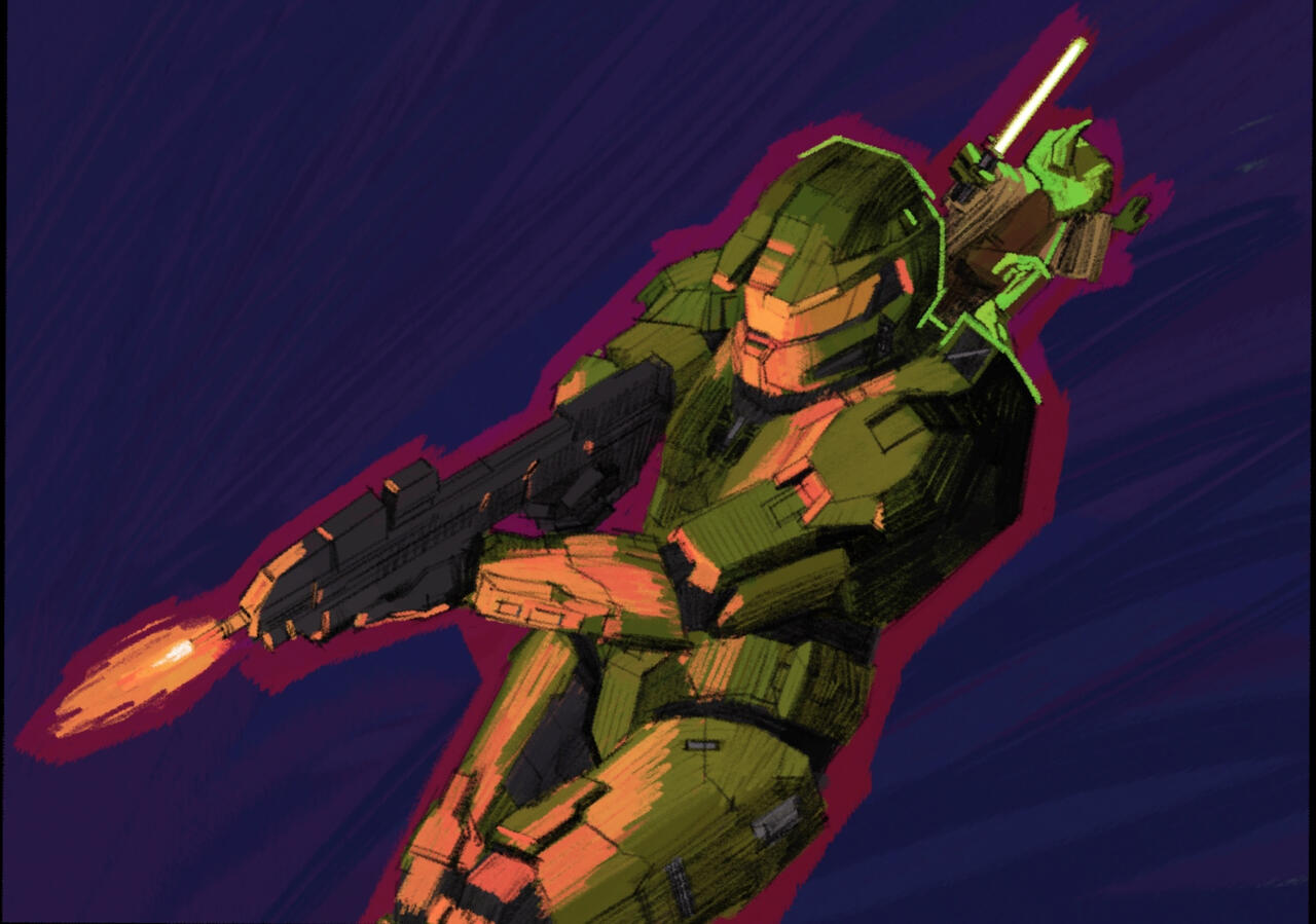 Master Chief and Yoda