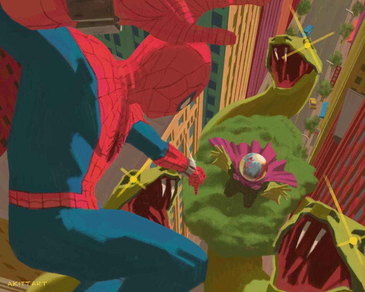 Spider-man vs. Mysterio
